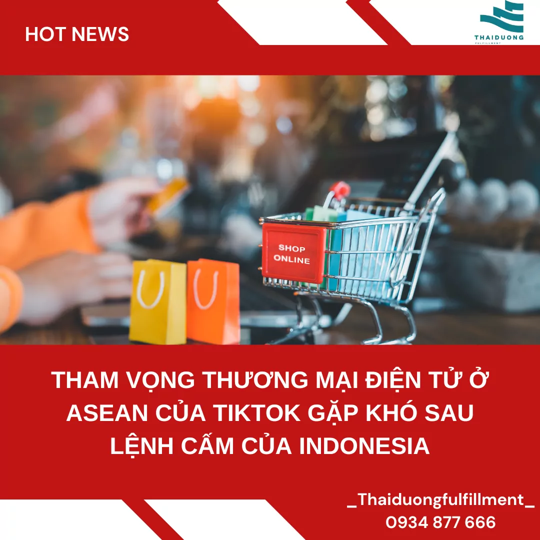 Tham vọng thương mại điện tử ở ASEAN của TikTok gặp khó sau lệnh cấm của Indonesia